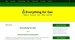Desktop Screenshot of everythingforgas.com