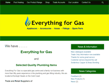 Tablet Screenshot of everythingforgas.com